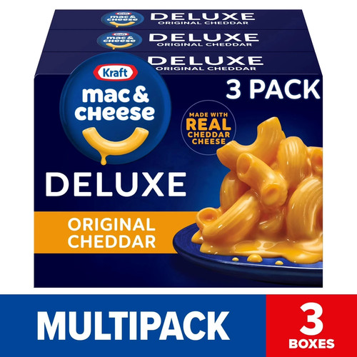 Kraft deluxe original cheddar - deluxe,